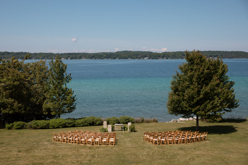 Lake wedding